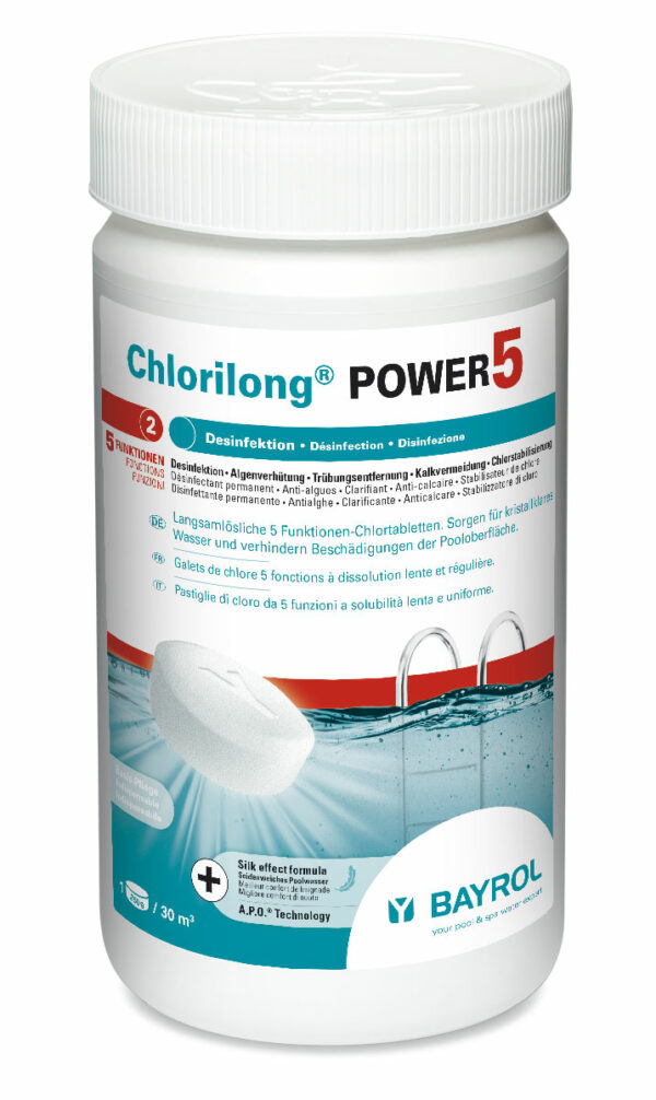 Bayrol Chlorlilong Power 5 – Tabletten 1,25kg