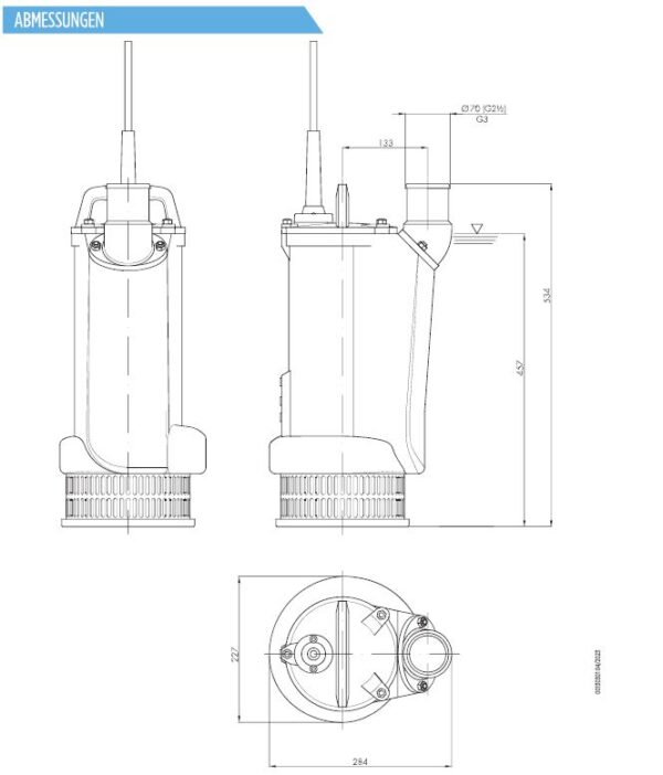 Franklin FDP Bautauchpumpe